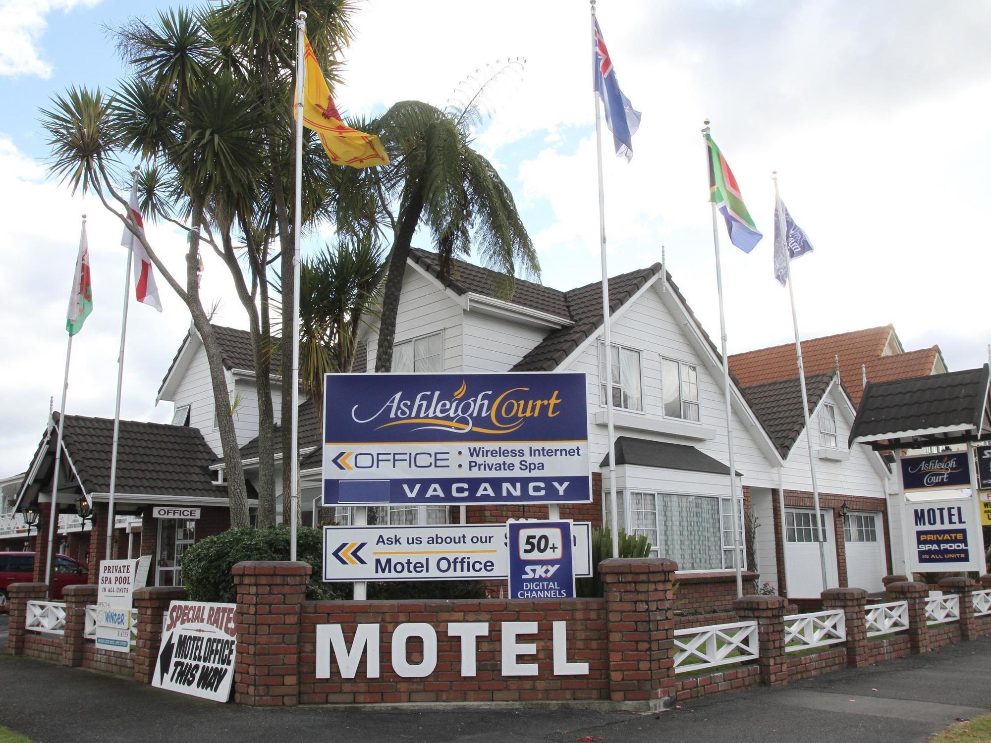 Ashleigh Court Motel Rotorua Eksteriør bilde